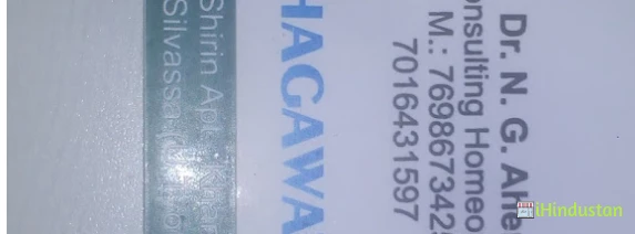 Dr N G Aher consulting Homeopath - Logo