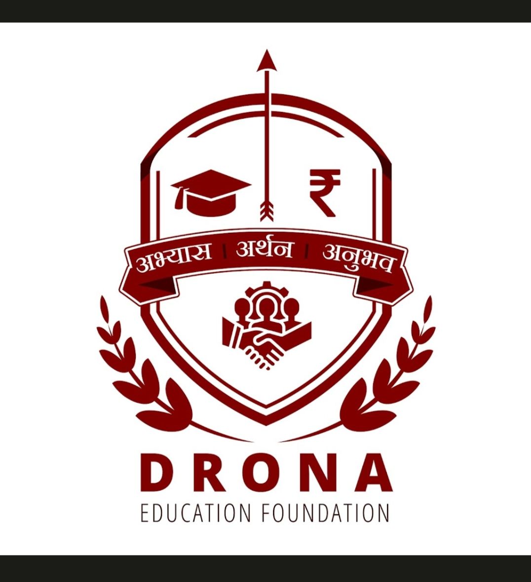 Drona Foundation - IQE B.Voc College - Logo