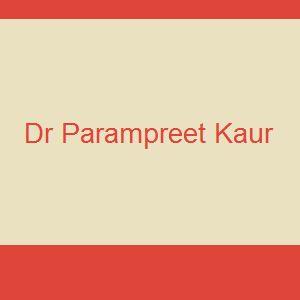 Dr Parampreet Kaur - Logo