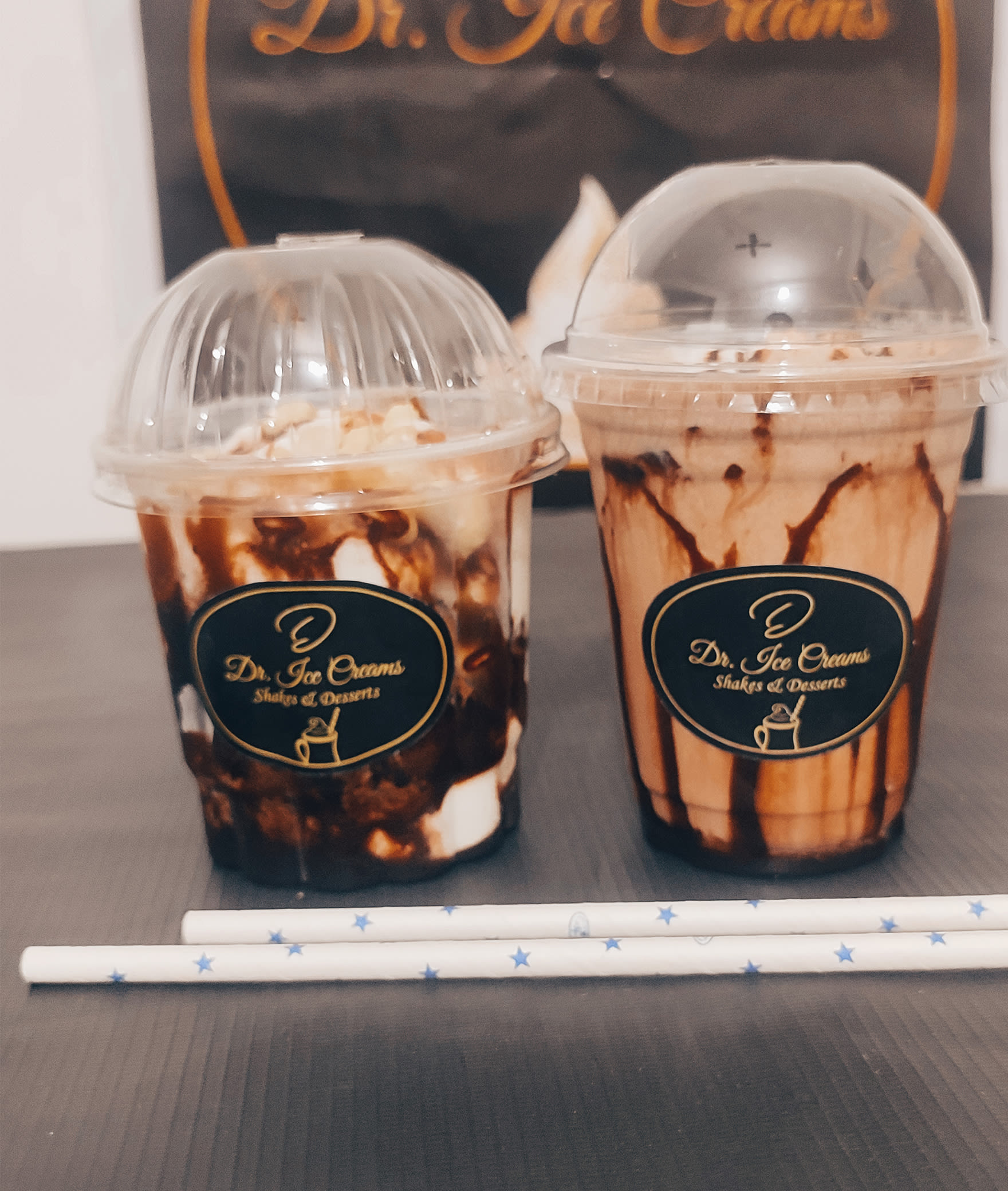 Dr. Shakes and Desserts - Logo