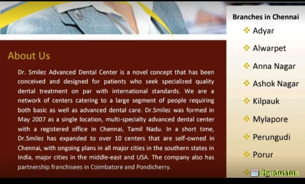 Dr. Smilez dental centre - Logo