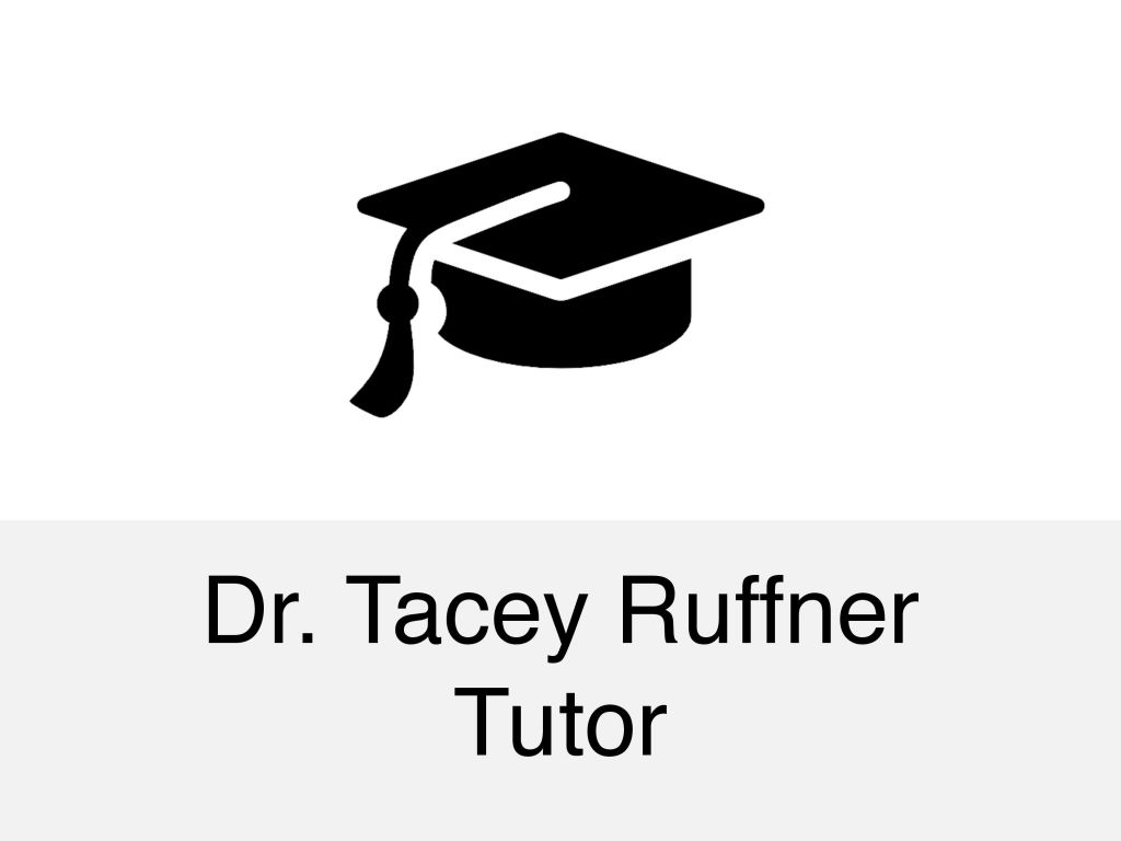 Dr. Tacey Ruffner, ESL Tutor - Cover photo