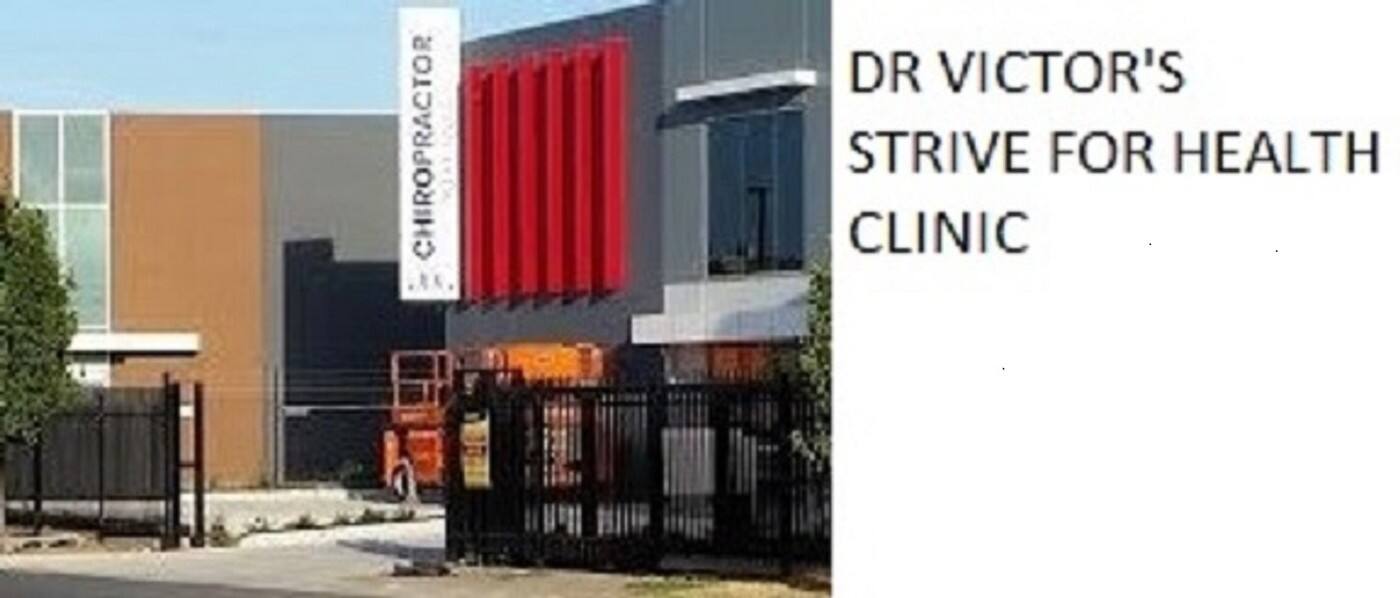 Dr Victor Portelli - Strive for Health Clinic - Cover photo