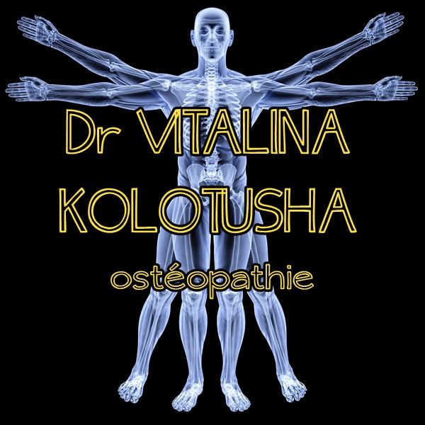 Dr Vitalina Kolotusha, Ostéopathe D.O. - Logo