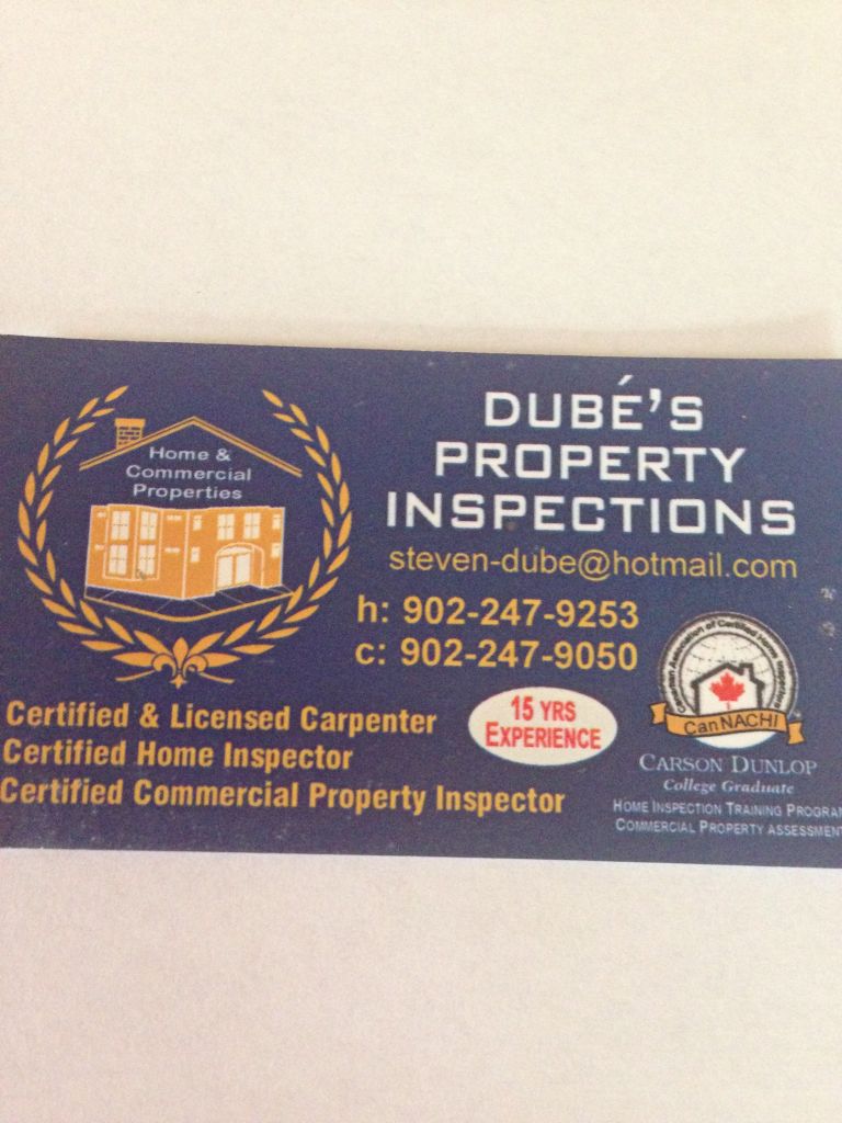 Dube&s;s Property Inspections - Logo