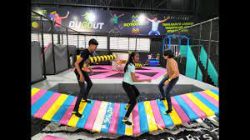 Dugout Trampoline and Sports Arena - Logo