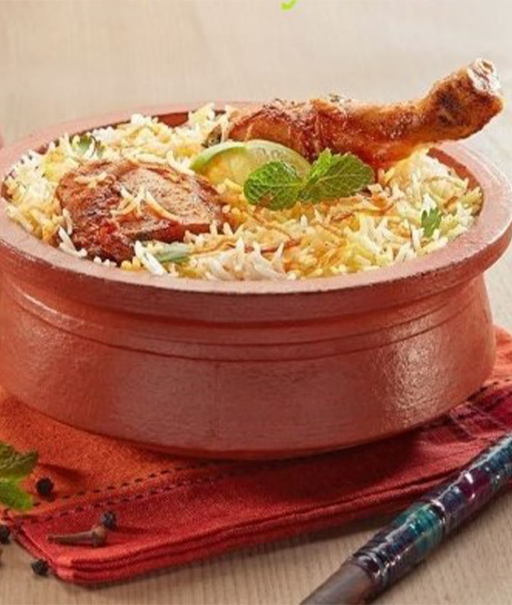 Dum Pukht - The Biryanis Restaurant - Logo