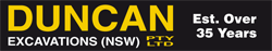 Duncan Excavations - Logo