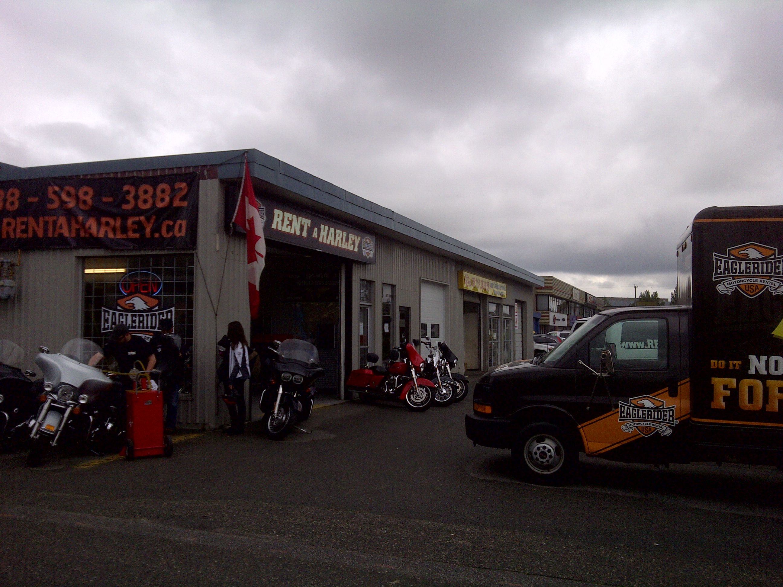 EagleRider Motorcycle Rental - Vancouver - Logo
