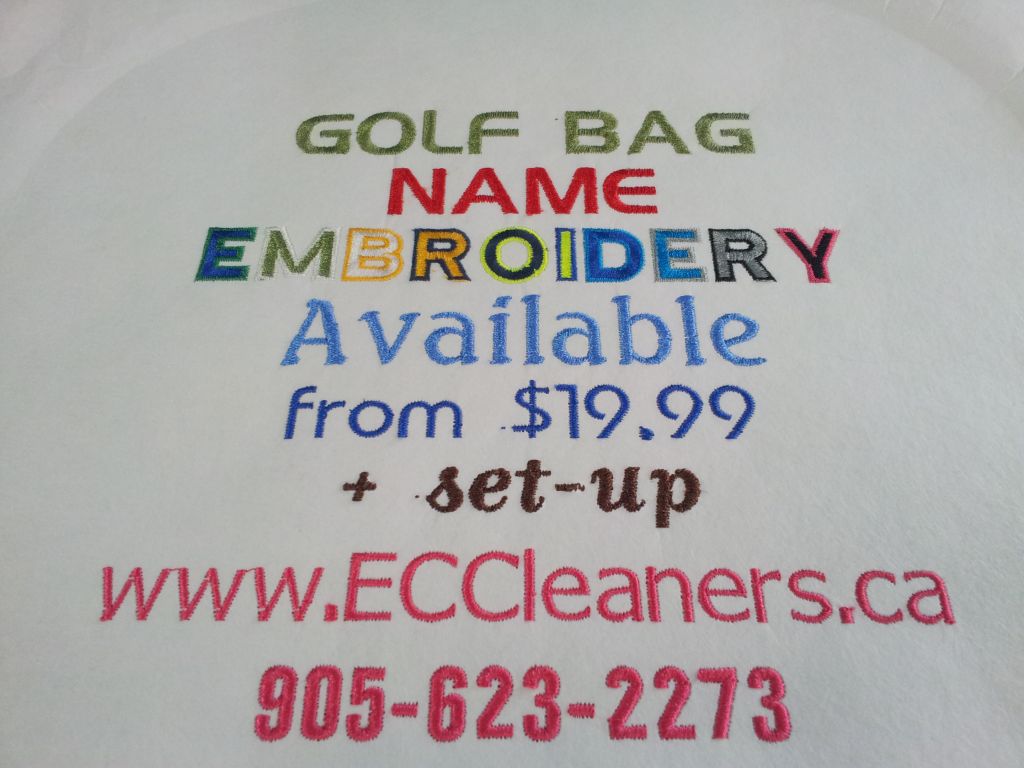Earth Care Cleaners &a; Embroidery - Logo