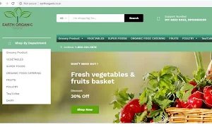Earth Organics Grocery And Cosmetic Store - Logo