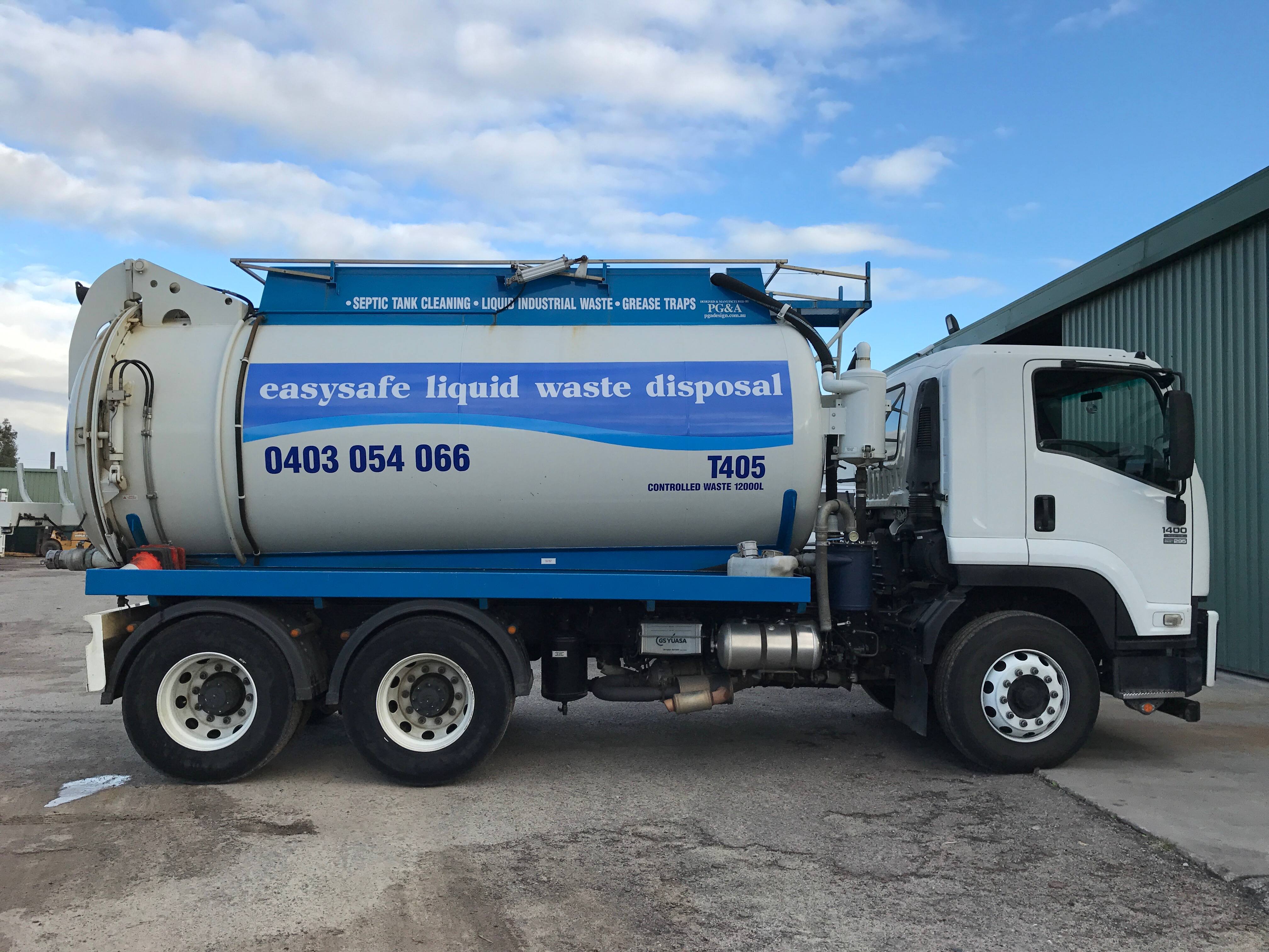 Easysafe Liquid Waste Disposal - Cover photo