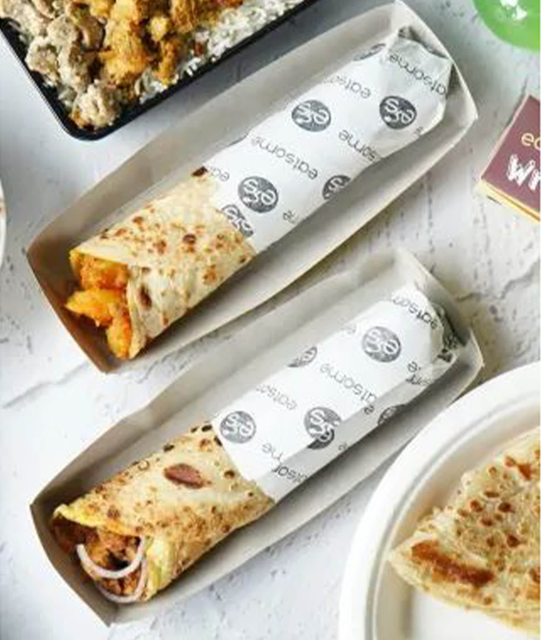 Eatsome- Wraps & Rolls - Logo