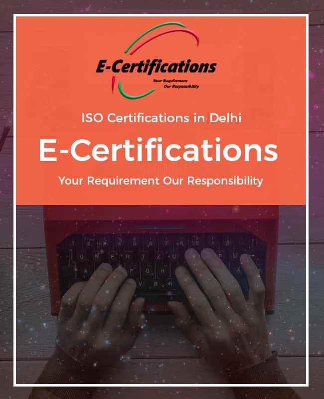 E Certifications - Cover photo