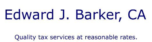 Edward J. Barker Chartered Accountant - Logo