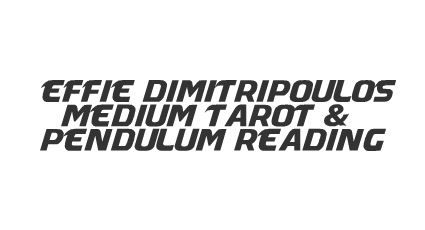 Effie Dimitripoulos Medium Tarot &a; Pendulum Reading - Logo
