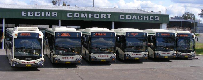 Eggins Comfort Coaches - Logo