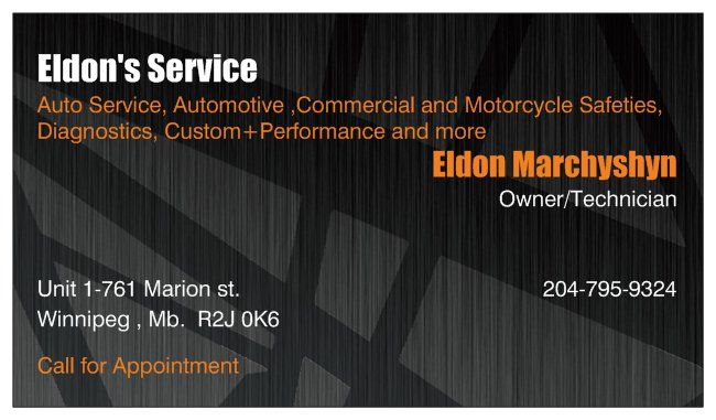 Eldon&s;s Service - Logo