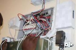 Electrician at home - Logo