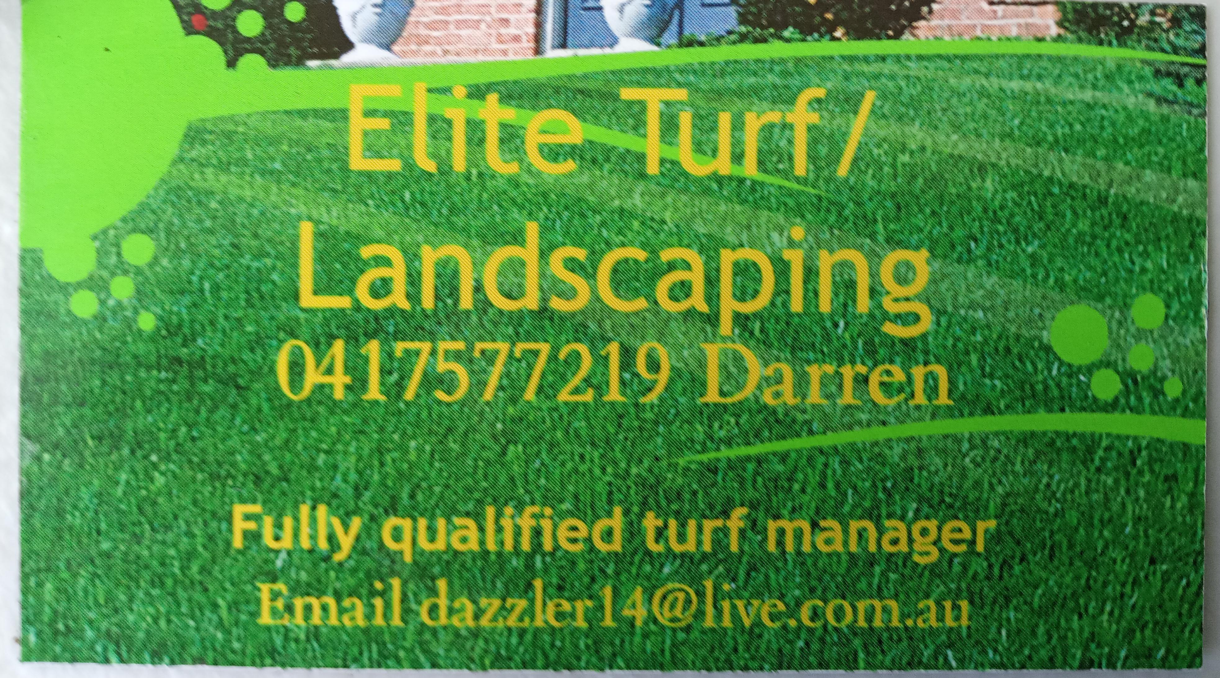Elite Turf/Landscaping - Logo
