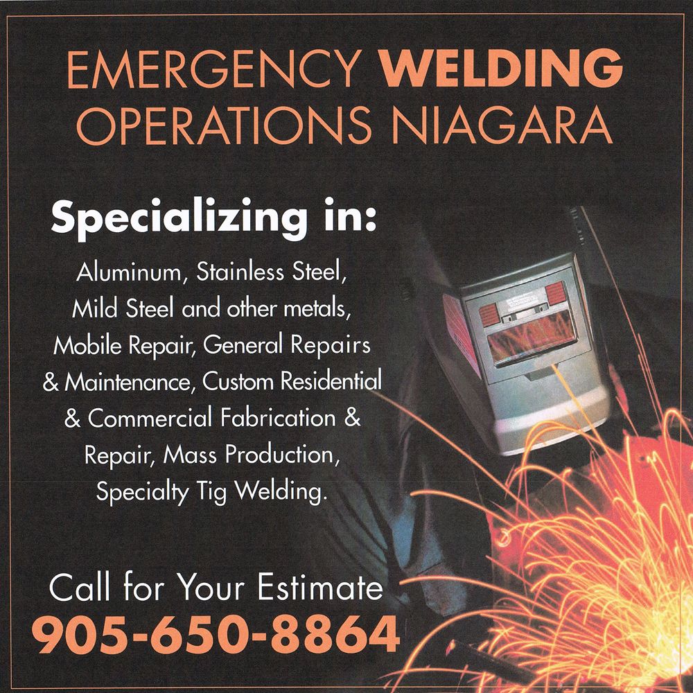 Emergency Welding Operations Niagara - Logo