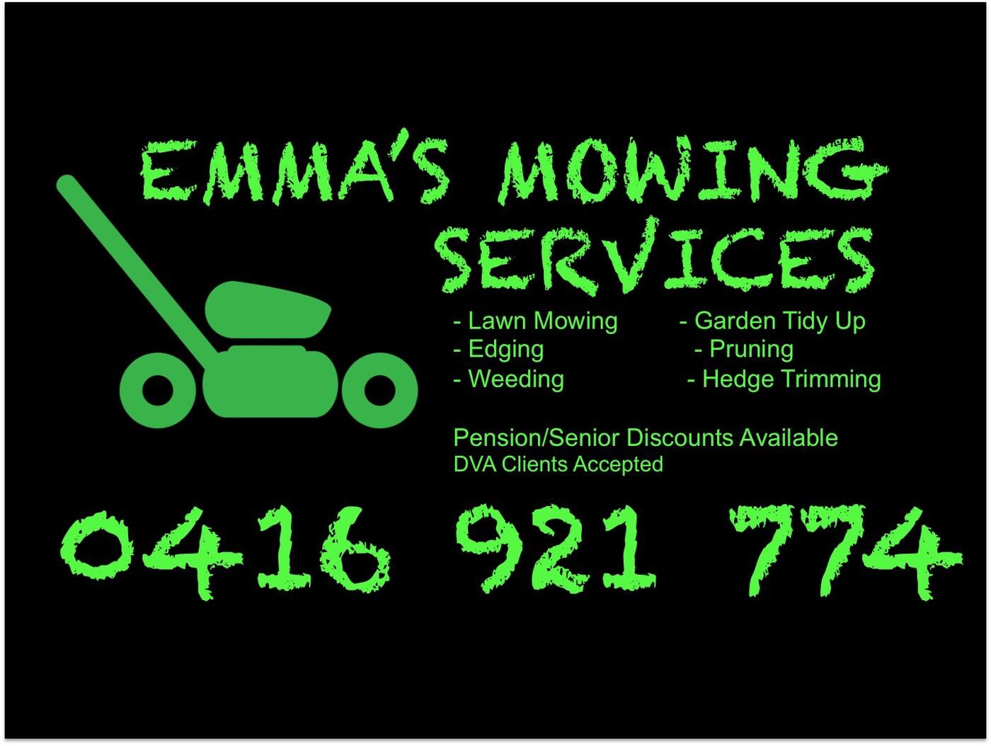 Emmas Mowing Services - Cover photo