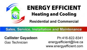 Energy Efficient Heating And Cooling - Logo