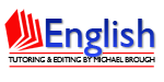 English Tutoring and Editing by Michael Brough - Logo
