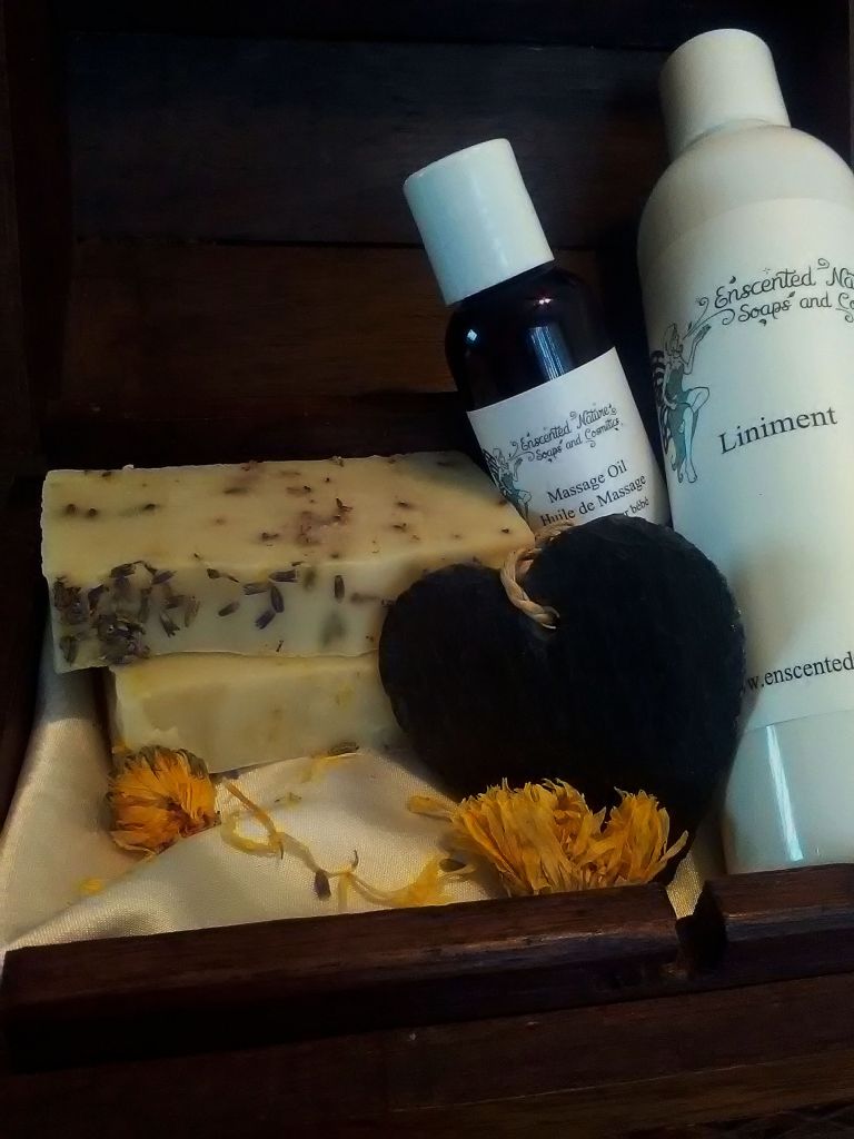 Enscented Nature Soaps and Cosmetics - Logo