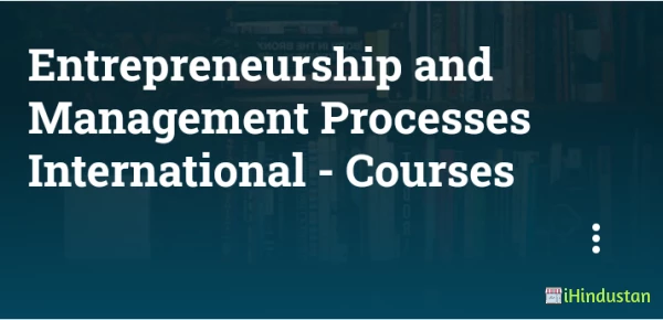 Entrepreneurship and Management Processes International - Logo