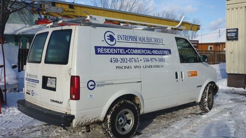 Entreprise M.H. Électrique Inc - Logo