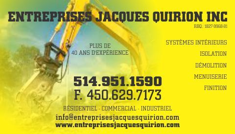 Entreprises Jacques Quirion Inc. - Logo