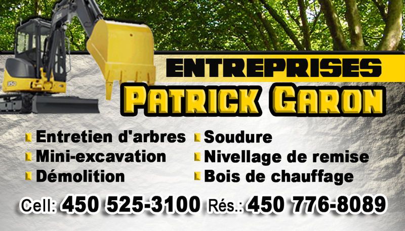Entreprises Patrick Garon - Logo