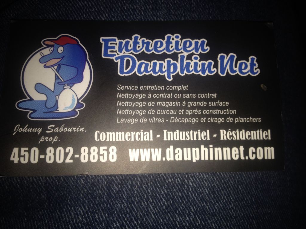 Entretien Dauphin Net - Logo
