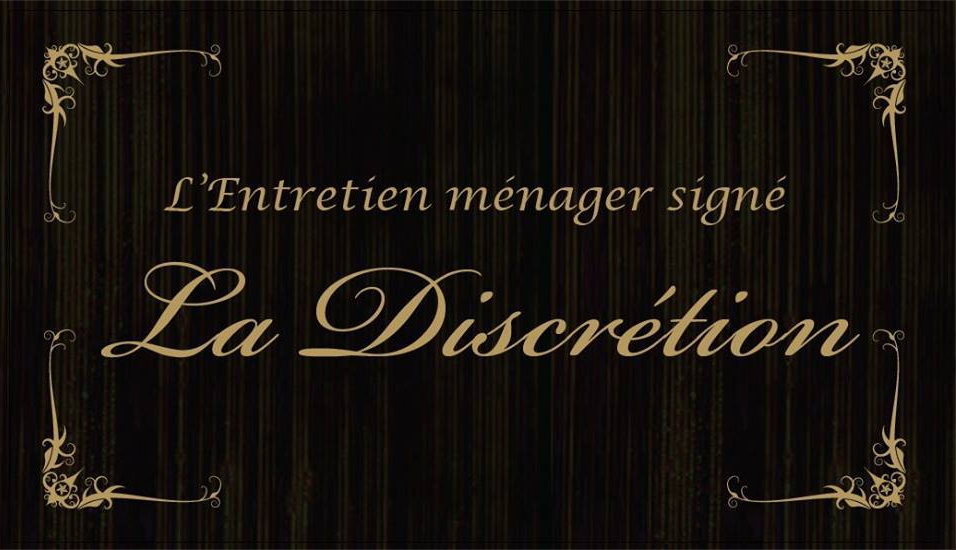 Entretien ménager signé La Discretion - Logo