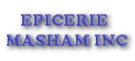EPICERIE MASHAM INC - Logo