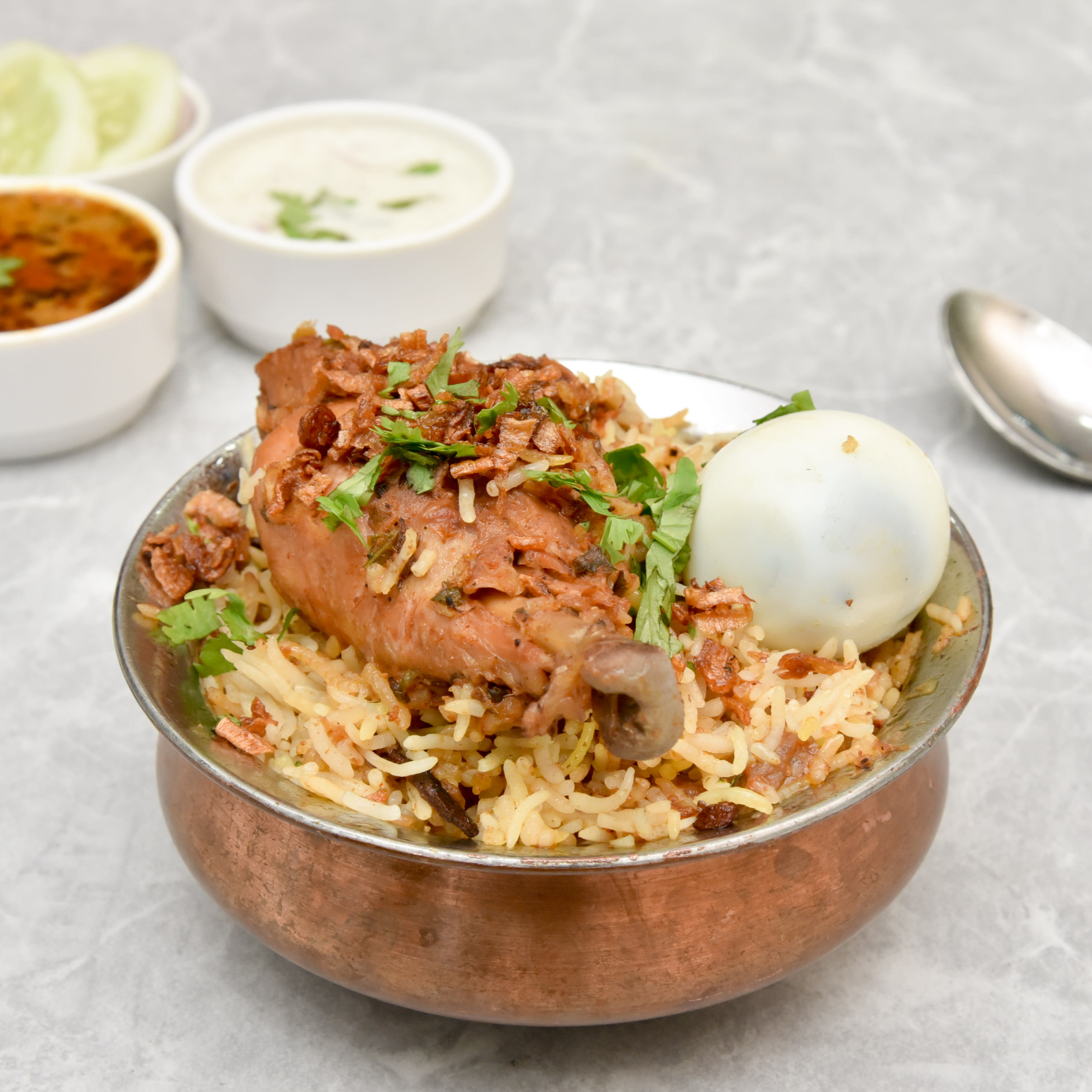 ER Hyderabad Biryani - Logo