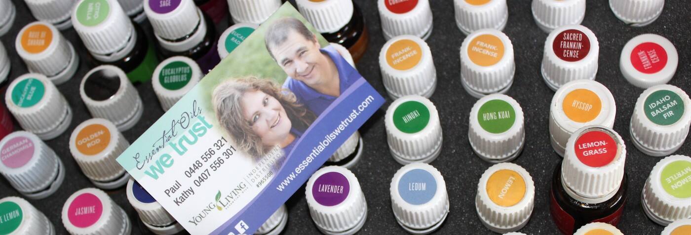 Essential Oils We Trust - Cover photo
