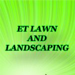 ET Lawn and Landscaping - Logo