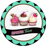 Euphoria Town The Cake Shop - Logo