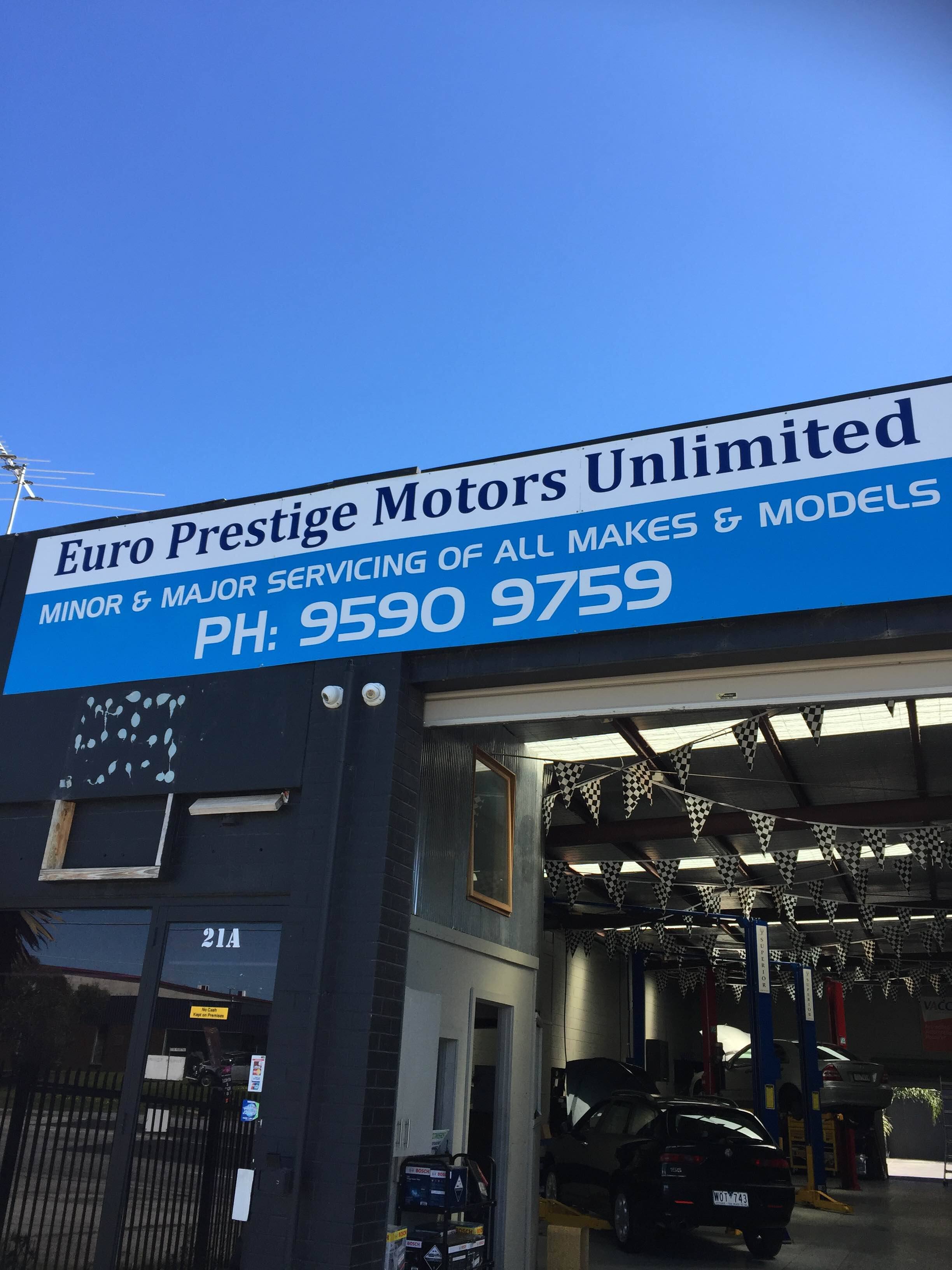 Euro Prestige Motors Unlimited - Logo