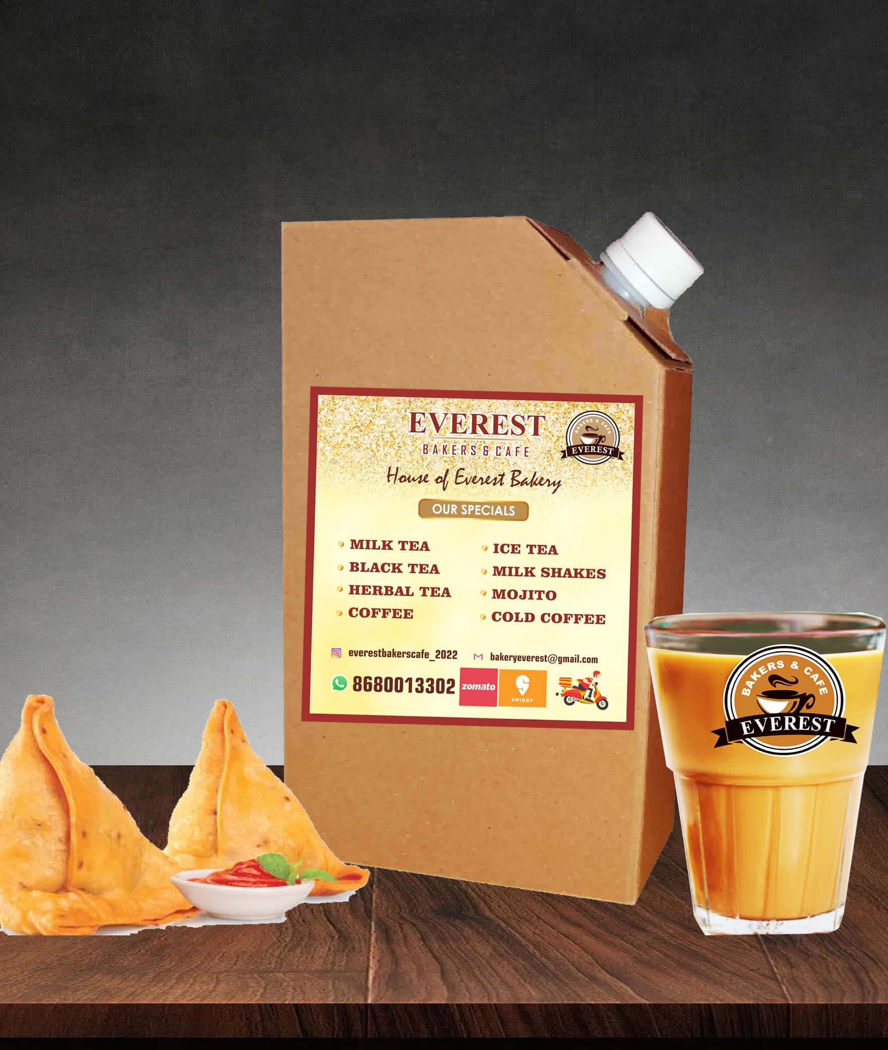 Everest Bakers & Cafe - Logo