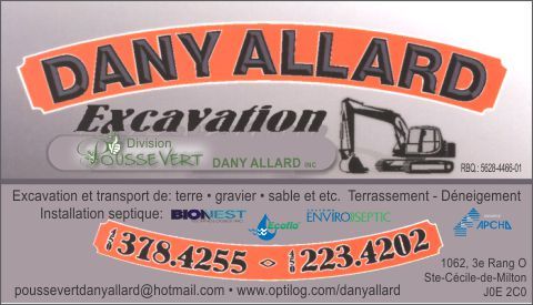 Excavation Dany Allard Inc - Logo