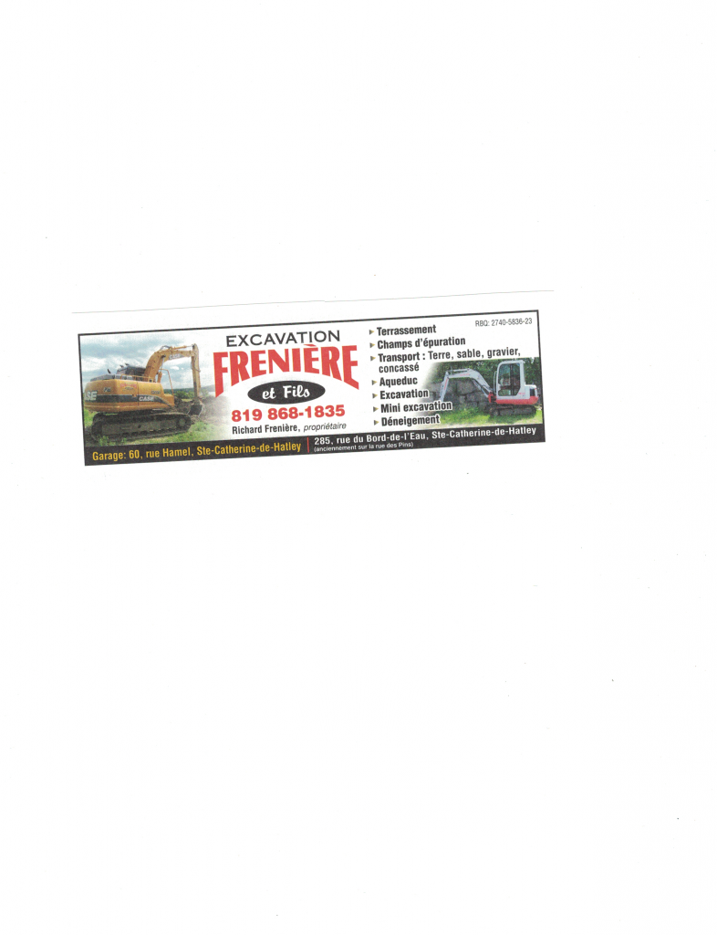 Excavation Freniere &a; Fils Inc - Logo
