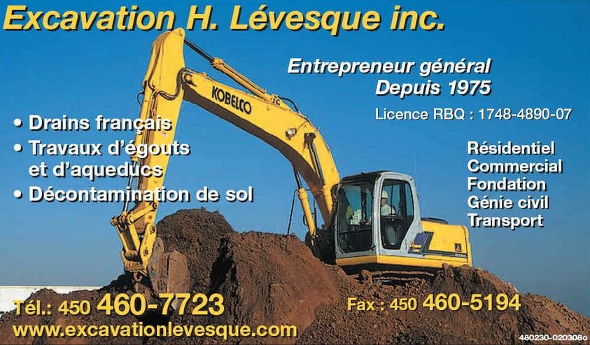 Excavation H. Levesque Inc - Logo