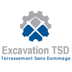 Excavation TSD Terrassement Sans Domage - Logo