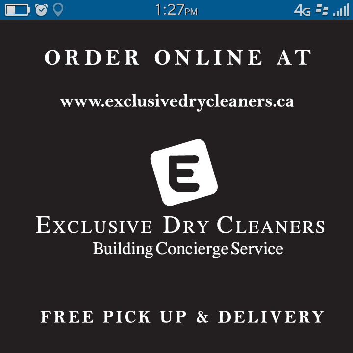 Exclusive Dry Cleaners - Mobile Delivery - Logo