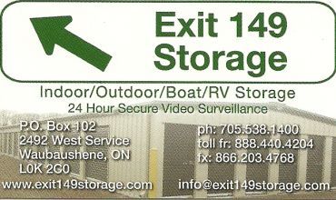 Exit 149 Storage - Logo