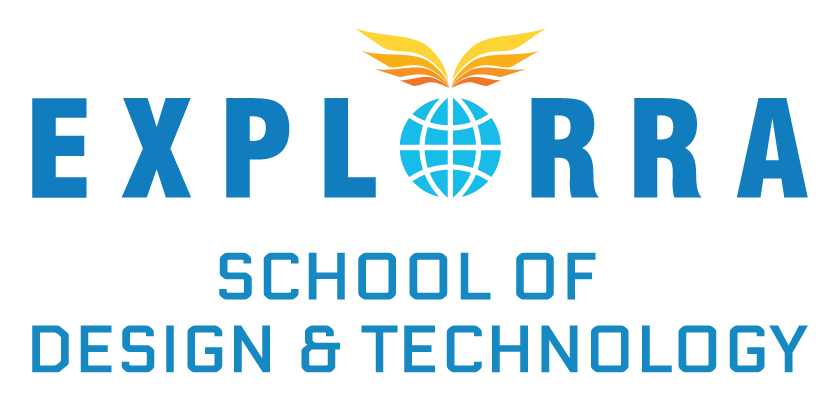 Explorra School of Design & Technology, Ahmedabad (Explorra) - Logo