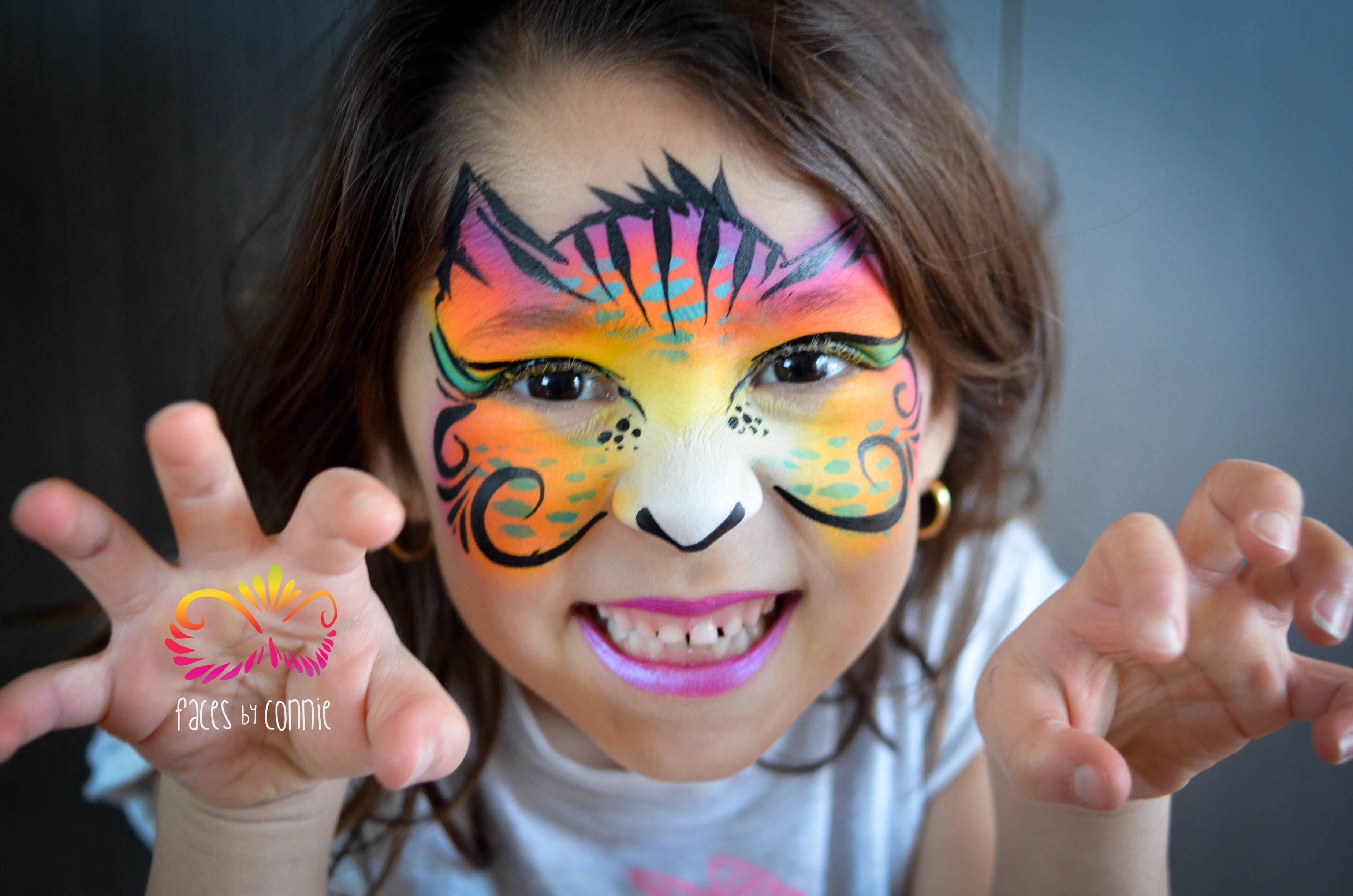 Faces By Connie - Face Painter - Logo